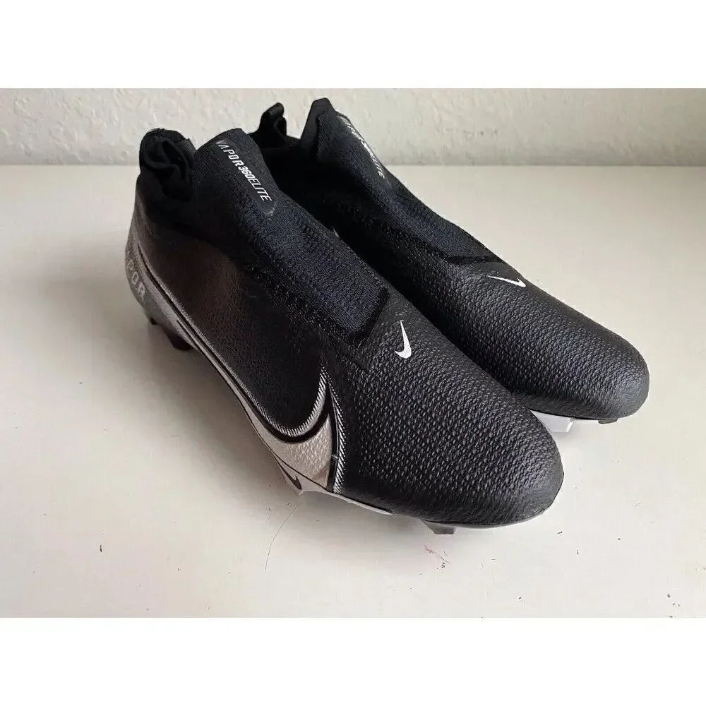 Nike Vapor Edge Elite 360 Flyknit Football Cleats Black CV6282-009 Men’s Sz 14.5